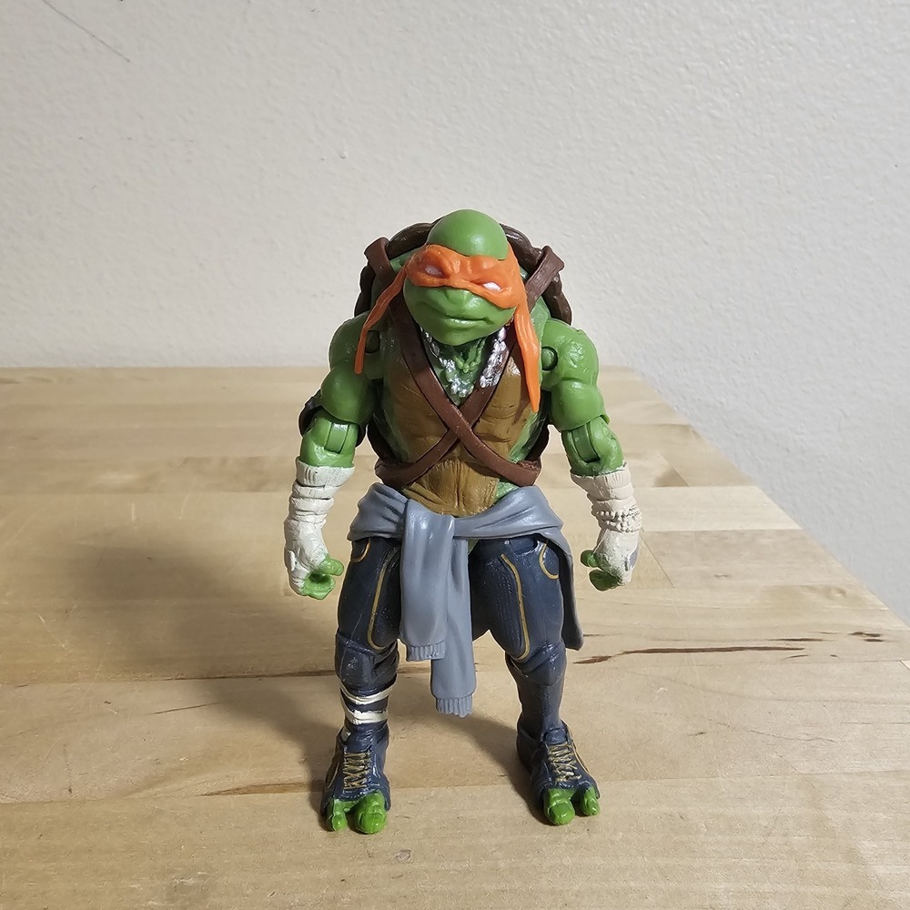 Playmates 2014 Teenage Mutant Ninja Turtle Michaelangelo 4.5" Action Figure TMNT